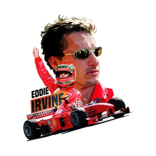 Eddie Irvine Low Poly T-Shirt