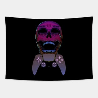 Dualsense Neon Skull Tapestry