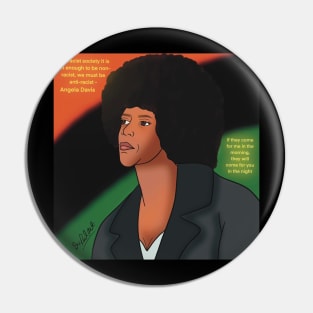 Angela Davis Pin