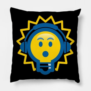 Stuff I Never Knew Podcast - Circle Logo Pillow