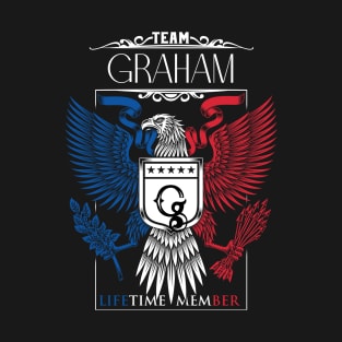 Team Graham Lifetime Member, Graham Name, Graham Middle Name T-Shirt