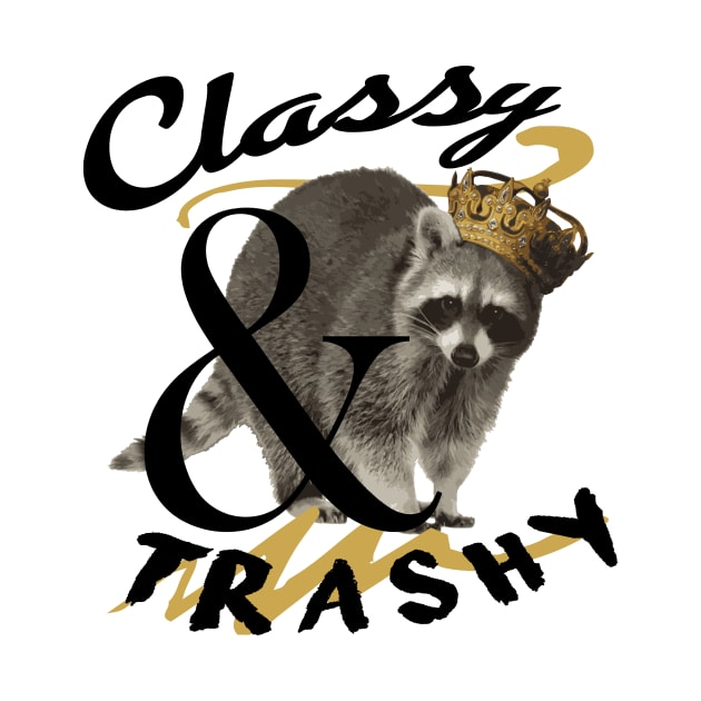 Classy & Trashy Racoon by HeyListen