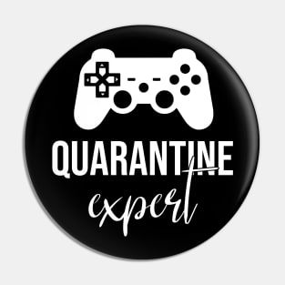 Quarantine Video Game - Play Game Expert Pin