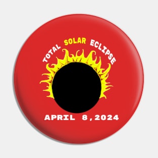 Shirt eclipse,event, total;solar,eclipse, 04,08,April 2024. Pin