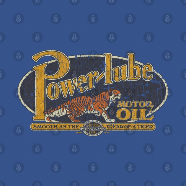 Power-Lube Motor Oil 1930 by JCD666