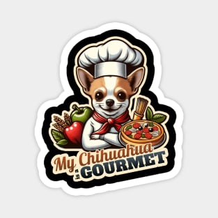 Chihuahua Chef Magnet