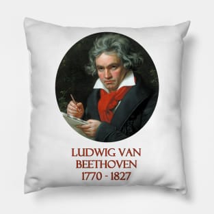 Great Composers: Ludwig van Beethoven Pillow