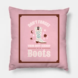 Cowgirl Boots Cowboy Boots Pillow