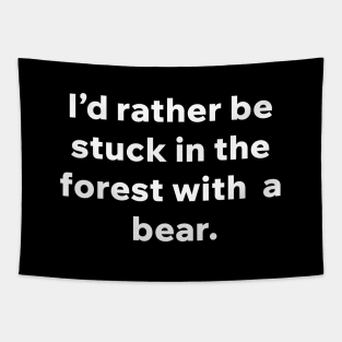 Stuck with MAN or BEAR Tapestry