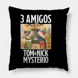 R-Truth Tom & Nick Mysterio The 3 Amigos Pillow