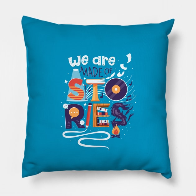 Stories Pillow by risarodil