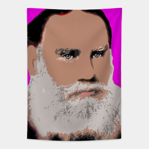 leo tolstoy Tapestry by oryan80