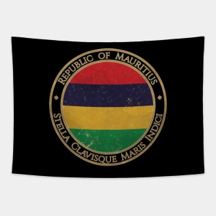 Vintage Republic of Mauritius Africa African Flag Tapestry