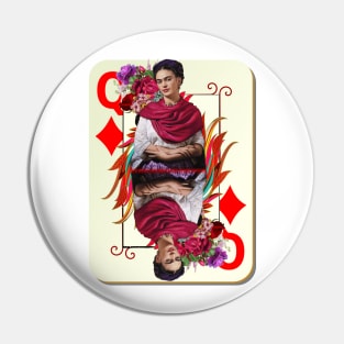 Queen Of Hearts Pin