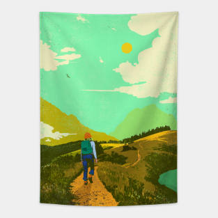 WARM TRAILS Tapestry