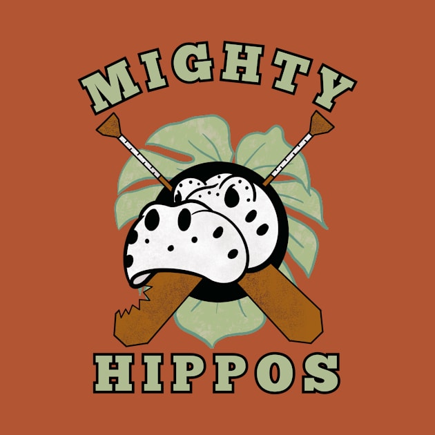 Mighty Hippos (w/ text) by Skipper Kevin