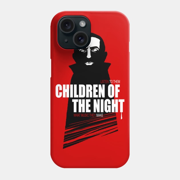 Children of the Night Walk Home Alone... At Night. Phone Case by Samhain1992