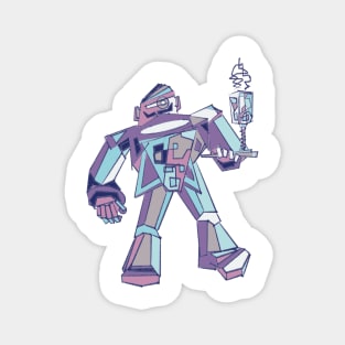 Robo Waiter Magnet