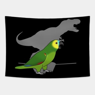 t-rex blue fronted amazon parrot Tapestry