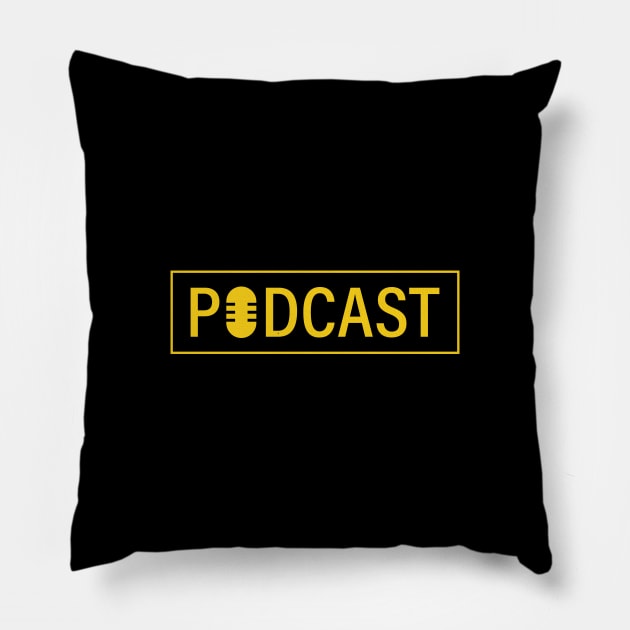 PODCAST Pillow by encip