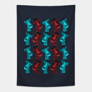 Giraffe Pattern Tapestry