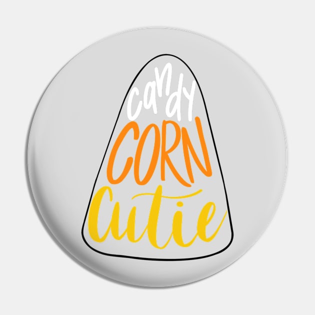 Candy Corn Cutie with outline Pin by CraftyNinja