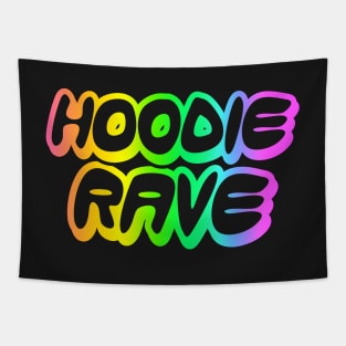 Hoodie Rave Rainbow Tapestry