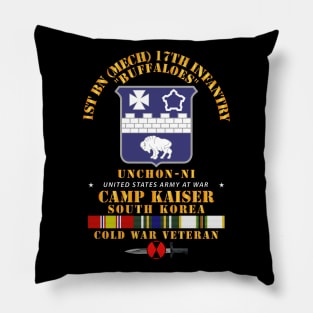 1st Bn (M) 17th Infantry 7th ID - Camp Kaiser Korea - Unchon-Ni Pillow