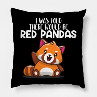 red panda lover Pillow