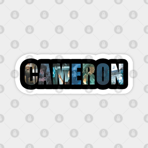 James Cameron Magnet by @johnnehill