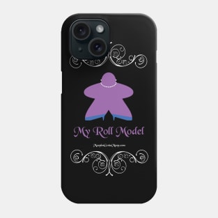 Roll Model, purple, dark Phone Case