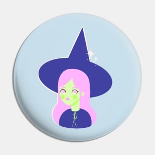 Magic witch Pin