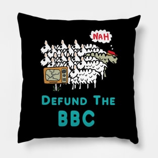 Defund The BBC Pillow