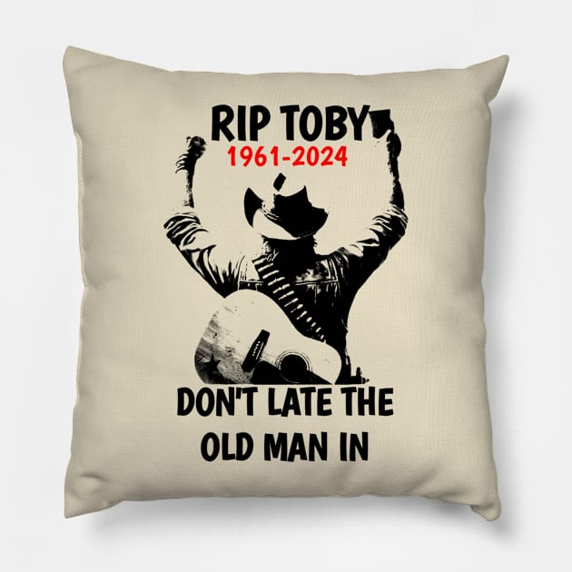 Toby keith t-shirt Pillow by Ucup stores