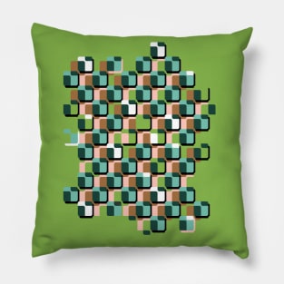 Sputnik Tartan Pillow