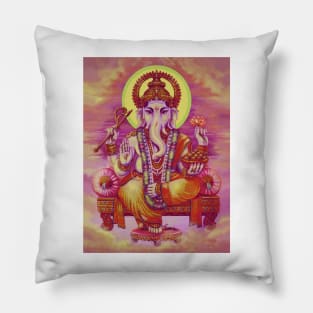 Ganesha The Compassionate One Pillow