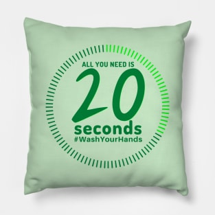 All you need is 20 seconds Pillow