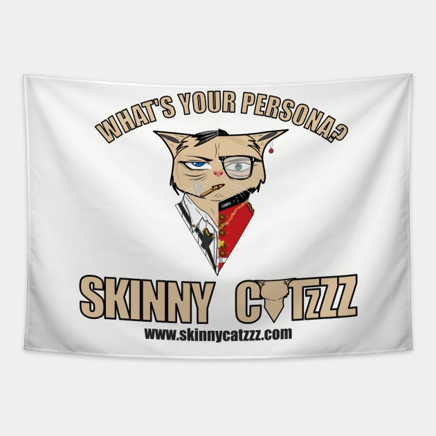 Skinny Catzzz | What's your Persona? Tapestry by SkinnyCatzzz