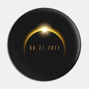 Total Solar Eclipse Astronomy August 21 2017 Pin