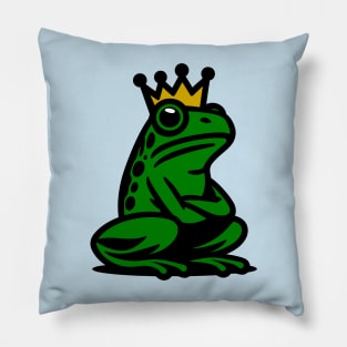 Frog Prince Pillow