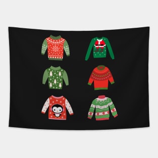 Christmas Ugly Sweater Tapestry