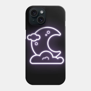 Moon in Neon Optics Phone Case