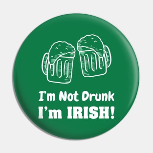 I'm Irish Pin