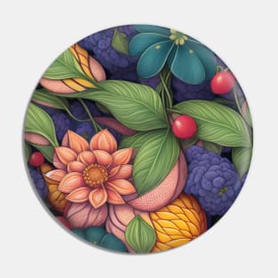 Fruit Pattern Pin