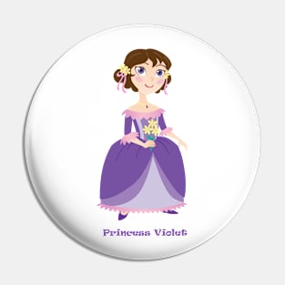 Princess Violet Pin