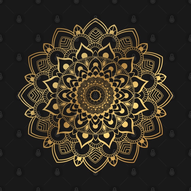 Mandala Gold by Mako Design 