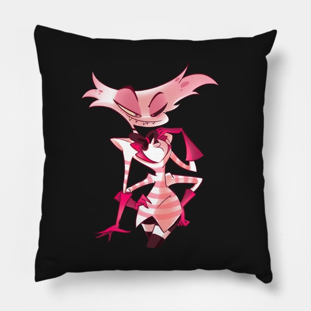 Angel pose Pillow by shadowllamacorn