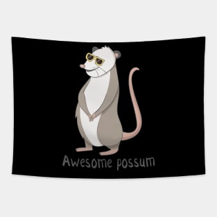 Awesome Possum Funny Possum Tapestry