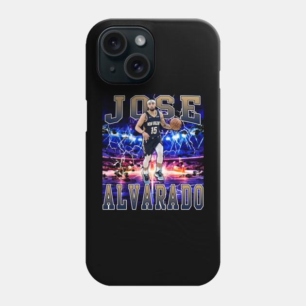 Jose Alvarado Phone Case by Gojes Art