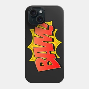 Bam Comic Book Emoji Phone Case